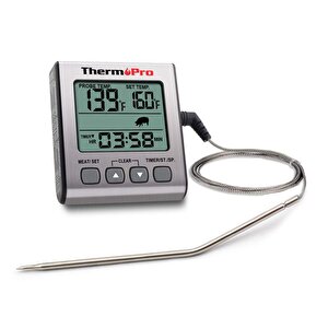 Thermopro  Dijital Problu Et Barbekü Gıda Termometresi