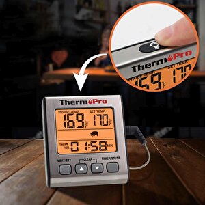 Thermopro  Dijital Problu Et Barbekü Gıda Termometresi