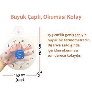 Tfa Pencere Termometresi Vantuzlu