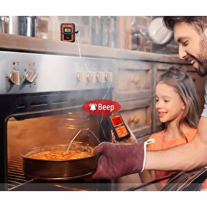 Thermopro Tp-07s Kablosuz Saplamalı Gıda Barbekü Termometresi