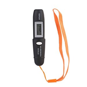 Aek-tech Dt8220 Kalem Tip Infrared Termometre Siyah