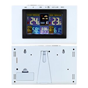 Dijital Renkli Kablosuz Hava İstasyonu Ts-h127g