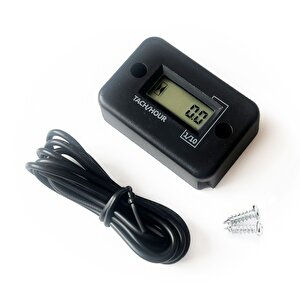 Dt1110 Dijital 2 Zamanlı Motor Takometre Saat Ölçer Rpm