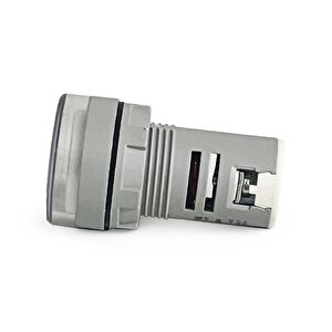 Mini Dijital Voltmetre 22mm Ac 60-500v Led Beyaz Işık