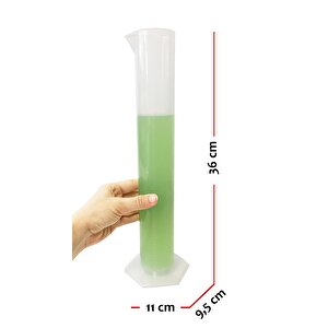 500ml Plastik Mezür Uzun Form Pp
