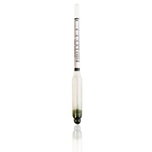 Alkolmetre Tralles 0-100 20c 170mm