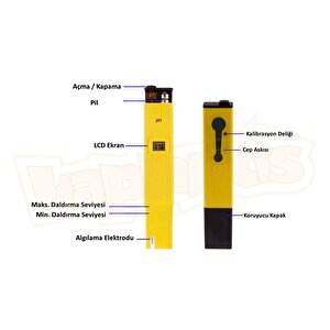 Aek-tech 0-14 Ph Dijital Ph Metre Ph Ölçer