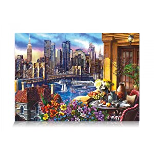 Uyumayan Şehir Brooklyn 2000 Parça Puzzle