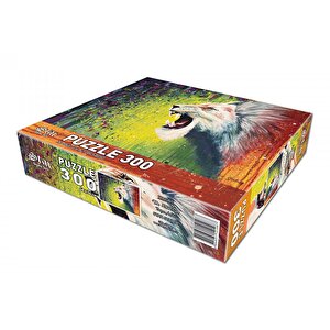 Beyaz Aslan 300 Parça Puzzle