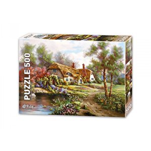 Havuzlu Bahçe 500 Parça Puzzle