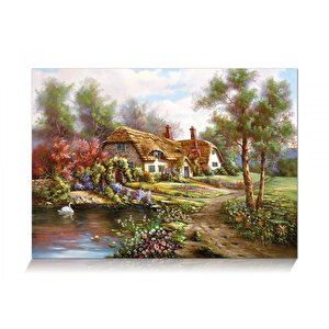 Havuzlu Bahçe 500 Parça Puzzle