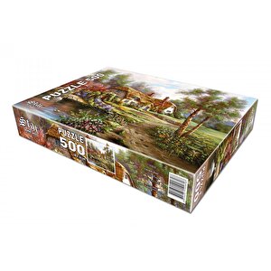 Havuzlu Bahçe 500 Parça Puzzle