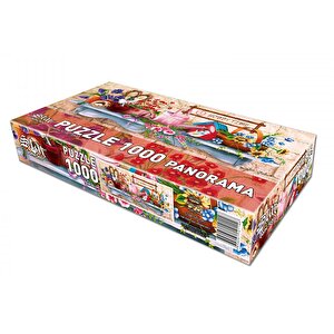 Hobi Saati 1000 Parça Panorama Puzzle
