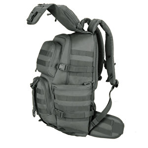 50l Su Geçirmez Outdoor Sırt Çantası Sportif Gri