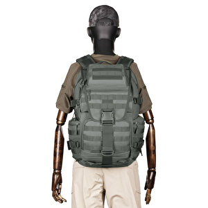 Protector Plus 50l Su Geçirmez Outdoor Sırt Çantası Sportif Gri
