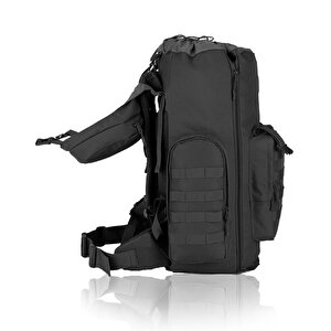 Protector Plus 408 Kamp Dağ Sırt Çantası 75+10l Siyah