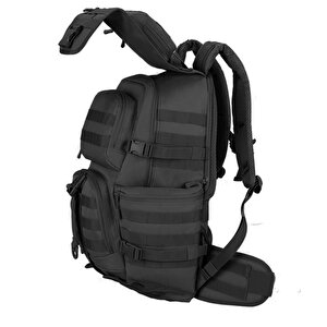 50l Su Geçirmez Outdoor Sırt Çantası Sportif Siyah