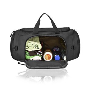 Protector Plus S437 Seyahat Spor Sırt Çantası 35l Siyah