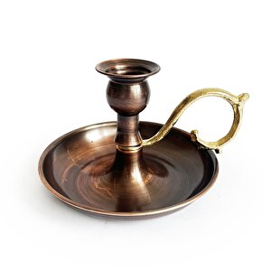 Alem Bakır Mumluk Şamdan Oksit