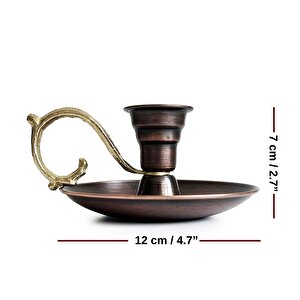 Shark Anatolia Elit Bakır Mumluk, El Şamdanı Oksit