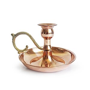Alem Bakır Mumluk Şamdan