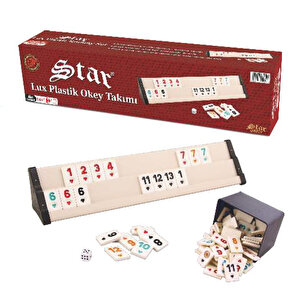 Star Lüks Plastik Okey Takımı
