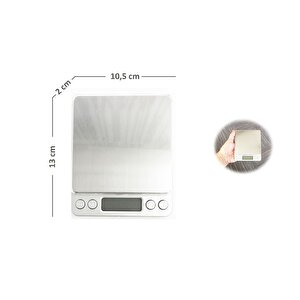 Aek-tech I2000 Profesyonel Dijital Hassas Terazi 2kg 0.1g