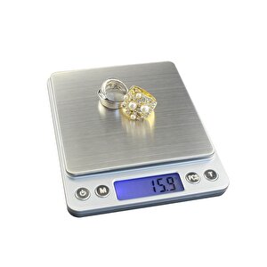 Aek-tech I2000 Profesyonel Dijital Hassas Terazi 2kg 0.1g