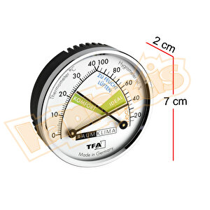 Analog Termometre Higrometre 3