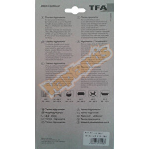 Tfa Analog Termometre Higrometre 3