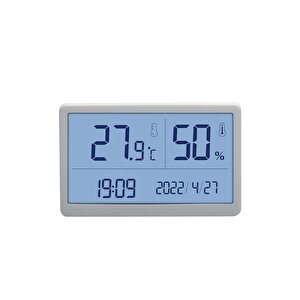 Gm1371 Saatli Nem Ölçer Termometre
