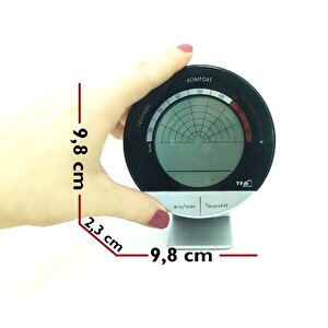 Tfa Radar Dijital Kayıtlı Termometre Nem Ölçer