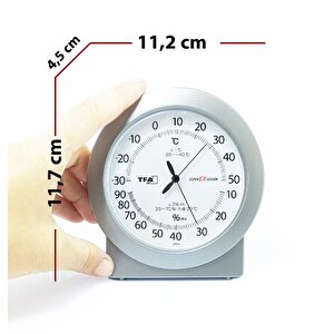 Tfa Hassas Ölçüm Analog Termometre Nem Ölçer