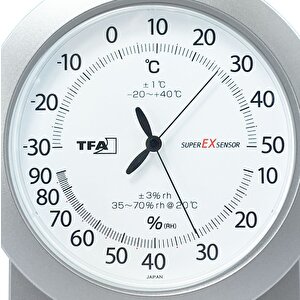 Tfa Hassas Ölçüm Analog Termometre Nem Ölçer
