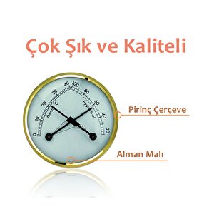 Tfa Mekanik Mini Oda Termometre Nem Ölçer