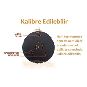 Analog Termometre Higrometre