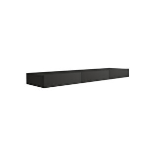 Avalon Duvara Monte Tv Sehpası – 140 Cm, Modern Minimal Tasarım, 4 Renk Seçeneği Ile Şık Ve Fonksiyonel Tv Ünitesi, Antrasit