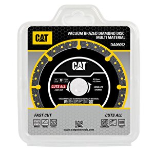 Da09052 115mm Profesyonel Çelik, İnox, Alüminyum, Pvc, Fayans, Çok Amaçlı Elmas Kesme Diski (soketli, Aralıklı Kenar)