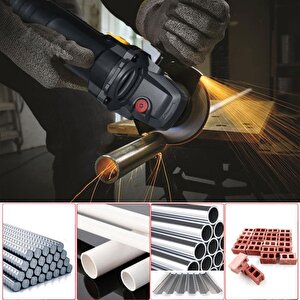 Cat Da09052 115mm Profesyonel Çelik, İnox, Alüminyum, Pvc, Fayans, Çok Amaçlı Elmas Kesme Diski (soketli, Aralıklı Kenar)