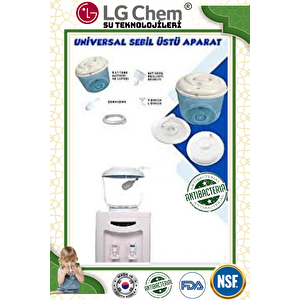 Dnt Fittings 8 Lt. Tankli Sebi̇l Aparati.tüm Üstten Damacanali Sebi̇llere Uygun