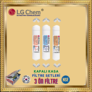 Lg Chem Sedi̇ment Block Gac Karbonlu 3 Ön Fi̇ltre Seti̇ Quick.su Aritma Ci̇hazlari İçi̇n