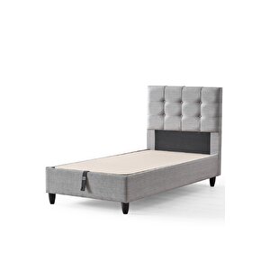 Mimoza Tek Kişilik Sandıklı Baza Başlık 100x200 cm