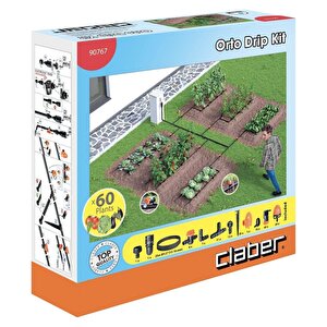 Claber 90767 Orta Drip Kit Damlama Sulama Sistemi 25 Mt