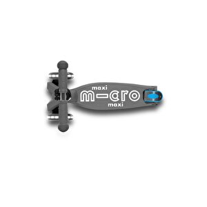Maxi Micro Deluxe Foldable Volcano Grey (led) Scooter