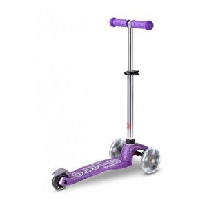 Micro Mini Micro Deluxe Fairy Glitter Led Purple Scooter