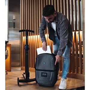 Micro Ride On Scooter Luggage 4.0 Bagaj Valiz Çanta Siyah
