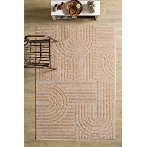 Modern Halı Cool Halı Pembe Halı Düz Renk Halı Salon Halısı Mutfak Halısı Yıkanabilir Halı Peluş 280x370 cm