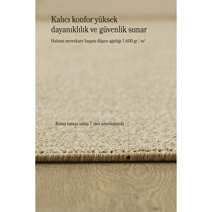 Modern Desenli Cool Halı Sisal Halı Bukleli Halı Bej Halı Düz Renk Halı Salon Halısı Mutfak Halısı