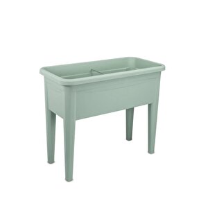 So-ab03 Dekoratif Ayaklı Bahçe Yetiştirme Saksı 60 Litre No 3 Yeşil