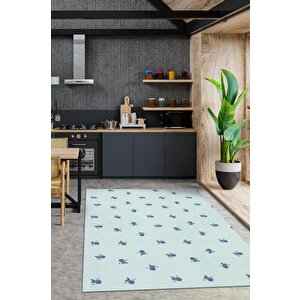 Homshtag Yaban Mersini Desenli Mor Halı Minimal Salon Halısı Renkli Mutfak,tarz Oturma Odası Halı